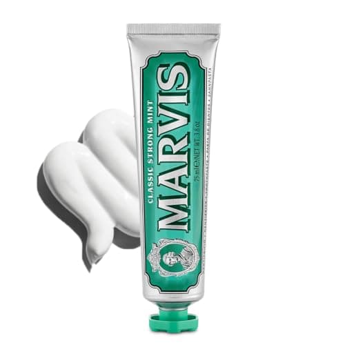 MARVIS(マービス) クラッシック ストロング・ミント 歯磨き粉 とびっきりの爽快感ペパーミント味 オーラルケア イタリア製 75ml