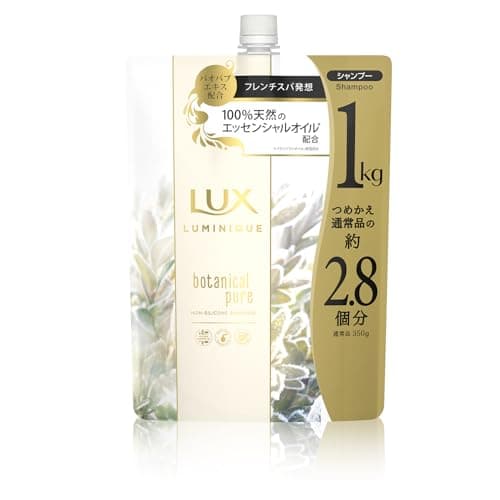 ラックスルミニ-ク LUX(ラックス) ヘア ルミニーク ラックス ルミニーク ボタニカルピュア シャンプー ジェル ホワイト 詰替え用 1キログラム (x 1)