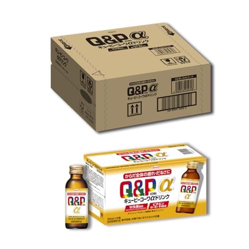 【Amazon.co.jp限定】【指定医薬部外品】キューピーコーワαドリンク 100mLx30本 疲労回復・予防
