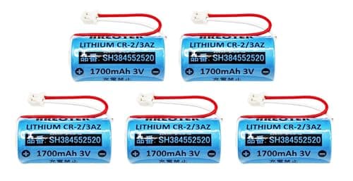SH384552520 CR-2/3AZ Areotek 住宅用火災警報器電池 パナソニック対応 3Vリチウム電池 5個セット