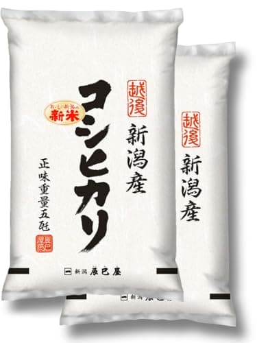 [精米] 新米 新潟県産 コシヒカリ 10kg (5kg×2袋) 白米 新潟辰巳屋 令和8年産