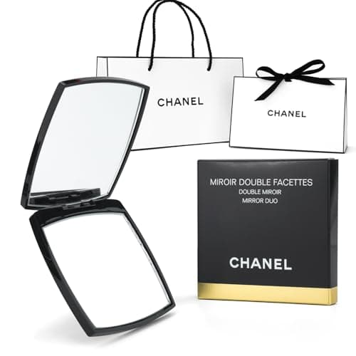【国内正規品・ギフトBOX付き】CHANEL シャネル ミロワール ドゥーブル ファセット 化粧品 コスメ 化粧ツール コンパクトミラー 手鏡 女性 彼女 誕生日 記念日 クリスマス プレゼント ギフト ホワイトデー お返し 純正紙袋 ショッパー付き