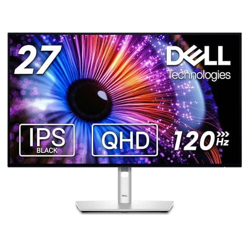 Dell U2724DE 27インチ Thunderbolt USB-C ハブ モニター 2560×1440/HDMI、DisplayPort/シルバー/スピーカー：なし(メーカー3年保証、良品先出しサービス保証付き)