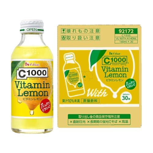 【Amazon.co.jp 限定】C1000 ビタミンレモン With 140ml×30本 ハウスウェルネスフーズ