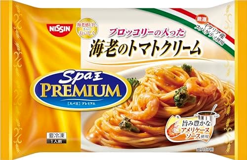 [冷凍] 日清スパ王プレミアム 海老のトマトクリーム 1人前 ×7個