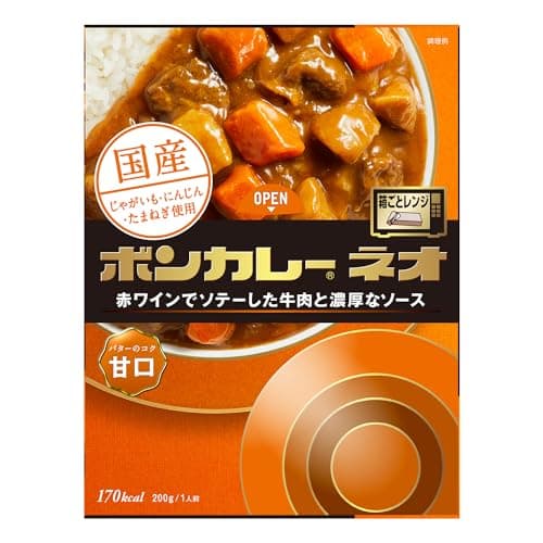 ボンカレー 大塚食品 ネオ バターのコク 甘口 200g ×5個