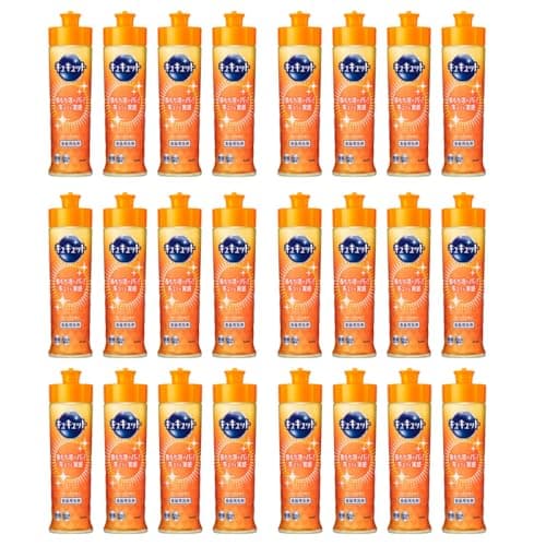 【花王】 キュキュット オレンジの香り 本体 220ml×24 【24本入り ケース販売】 食器用洗剤 業務用