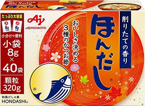 Ajinomoto 味の素 ほんだし 小袋 40袋入 鰹だし 顆粒 出汁 だしの素