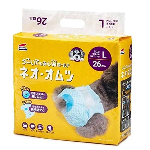 ネオ・ルーライフ ネオ・オムツ L 中型犬用 26枚入り 単品
