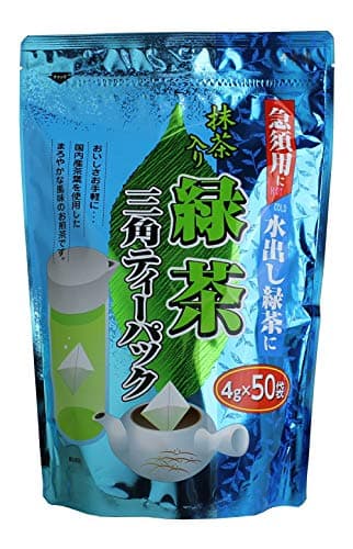 寿老園 抹茶入り緑茶 三角ティーパック 50袋×3袋