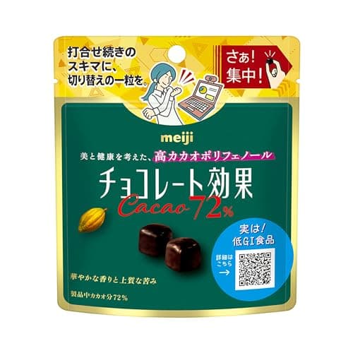 チョコレート効果 明治 カカオ72%パウチ 40g×10袋