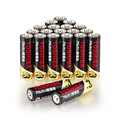 TOSHIBA(東芝) アルカリ乾電池 単3形 20本入 1.5V 使用推奨期限 10年保存 液漏れ防止構造 Zシリーズ LR6Z 20P