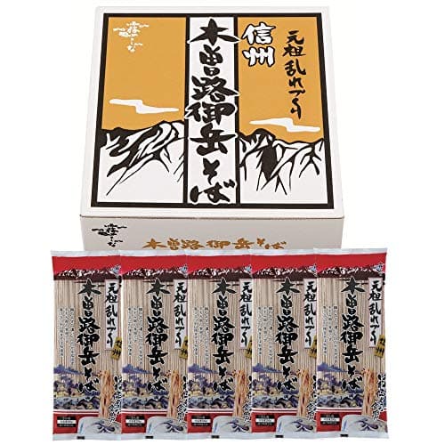 はくばく 霧しな 木曽路御岳そば 200g×5袋