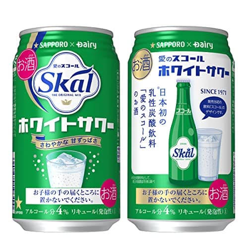 サッポロ 愛のスコールホワイトサワー [ チューハイ 340ml×24本 ]