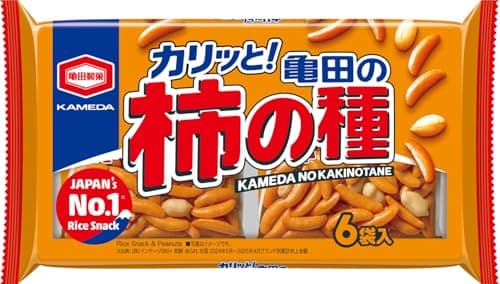 【Amazon.co.jp限定】亀田製菓 亀田の柿の種6袋詰 180g×6袋