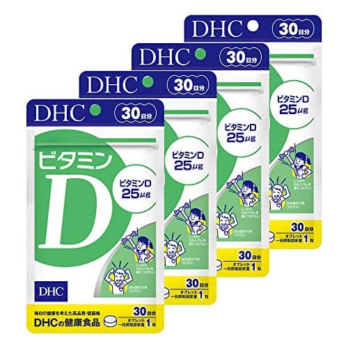 DHC 【120日分セット】ビタミンD 30日分 (30粒)×4個セット