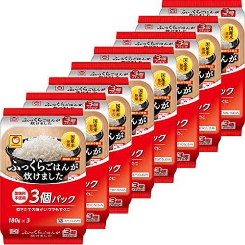 マルちゃん ふっくらごはんが炊けました 3個パック (180g×3P) ×8個
