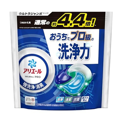 アリエール 洗濯洗剤 ジェルボール PRO 詰め替え 48個
