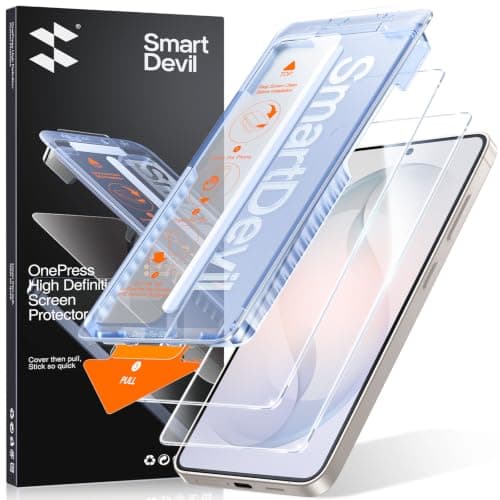 【指紋認証対応】 SmartDevil Galaxy S26用ガラスフィルム 2枚セット