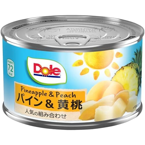 ドール　缶詰　パイン＆黄桃　227gx24個　Dole