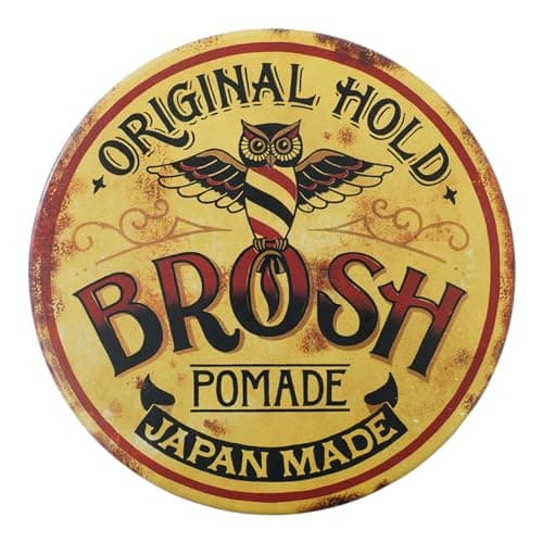 BROSH POMADE 115g 艶あり ミディアムホールド