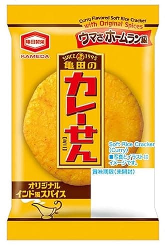 【Amazon.co.jp限定】亀田製菓 カレーせんミニ 50個入り（1枚×50）個包装