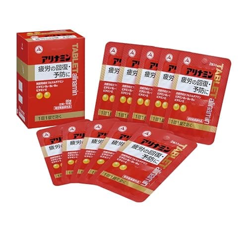 【公式】アリナミン錠 2錠ｘ10包 【指定医薬部外品】 疲労の回復・予防 身体抵抗力の維持・改善 携帯に便利