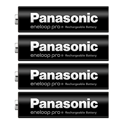 パナソニック(Panasonic) 【Amazon.co.jp限定】 パナソニック エネループ プロハイエンドモデル(大容量モデル) [最小容量2500mAh/くり返し回数150回] 単3形 充電池 4本パック eneloop pro BK-3HCD/4HA