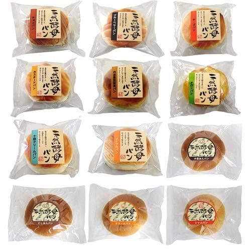 食彩館　天然酵母パン　12個セット