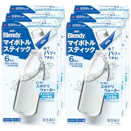 AGF ブレンディ マイボトルスティック すっきりスポドリウォーター 6本×6箱 【 水分補給応援 】【 水筒用 】