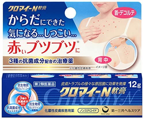 【第2類医薬品】クロマイ-N軟膏 12g