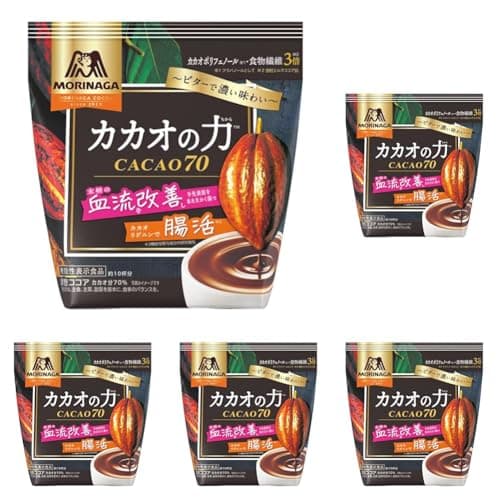 森永製菓 カカオの力 CACAO70 200g (× 5)