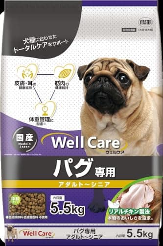 ウェルケア パグ専用 アダルト～シニア 5.5KG
