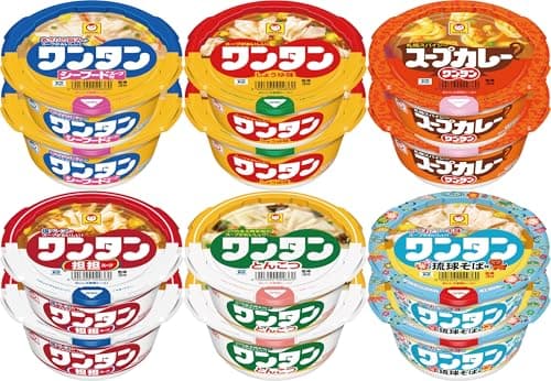 マルちゃん スープワンタン 6種類各2個 計12個 詰め合わせ セット アソート 東洋水産