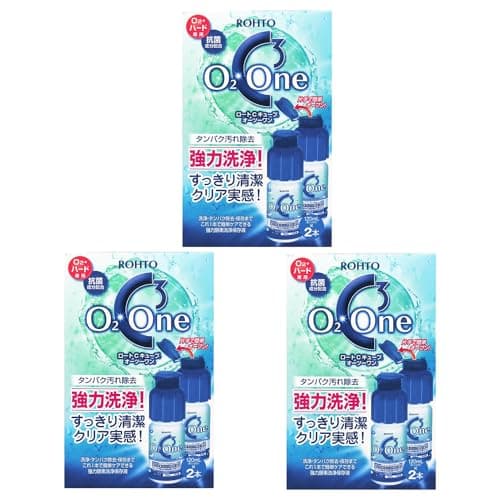 ロートCキューブ オーツーワン 120ml × 2本 × 3個パック(O2・ハードレンズに使えます。)