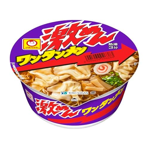 マルちゃん 激めん ワンタンメン 92g ×12個
