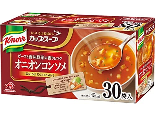 クノール カップスープ オニオンコンソメ 30袋入 野菜スープ オニコン 通販限定 味の素 大容量 非常食 即席 インスタント