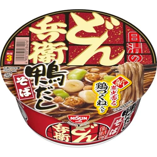 どん兵衛 鴨だしそば 104g×12個