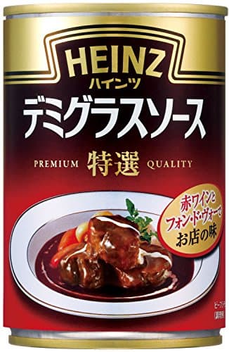 ハインツ (HEINZ) デミグラスソース 特選 290g×4缶 フォドヴォーを贅沢に使用した本格派シチュールー ビーフシチュー ハッシュドビーフ