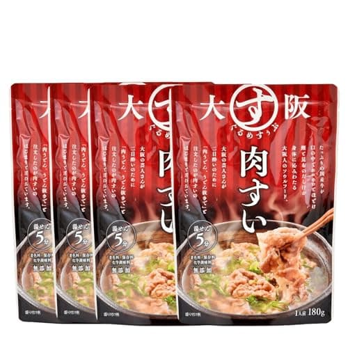 パールライス 大阪ぐるめすぅぷ 肉すい180ｇ(約1人前)×4個入