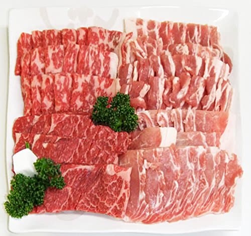 【肉のひぐち】 飛騨牛 ＆ 国産豚肉 バーベキューセット 1kg 4～5人分 牛肉 牛カルビ 牛もも・かた 豚肉 豚バラ 豚ロース