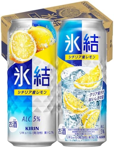 氷結 チューハイ500ml×24本 キリン 氷結 シチリア産レモン レモンサワー 酎ハイ お酒
