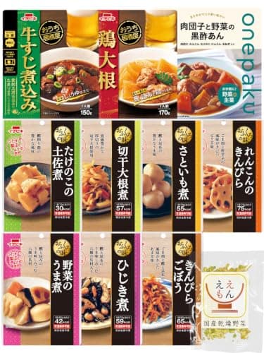 レトルト おかず 人気 和食 惣菜 野菜 肉 10種10食 詰め合わせ セット イチビキ レトルト食品 常温 レンジ 和風 お惣菜 食品 国産乾燥野菜