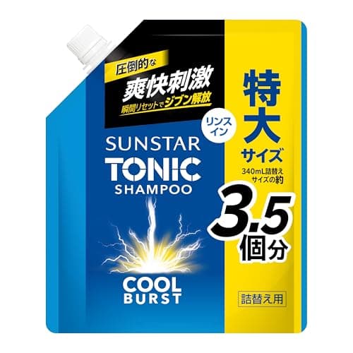 サンスタートニックリンスインシャンプー(COOLBURST シトラスハーブの香り)1200mL詰替え大容量 単品