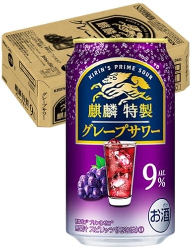 【チューハイ 酎ハイ】キリン 麒麟特製 グレープサワー 350ml×24本