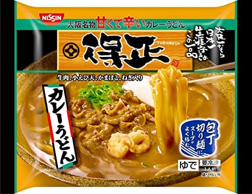 [冷凍] 日清食品冷凍 得正 カレーうどん 1人前 280g×7
