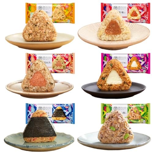 【冷凍 完全メシ DELI おにぎり】日清食品 6種 鮭大葉 梅蒸し鶏 ツナマヨ五目 明太高菜 ちりめん山椒 ビビンバ 各1袋（3個入）| 計18個