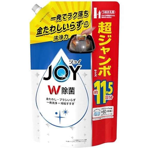 ジョイ W除菌 食器用洗剤 さわやか微香 詰め替え 1,490mL