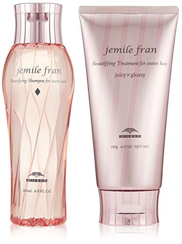 ミルボン ジェミールフラン シャンプー&トリートメント(ダイヤ&ジューシーグロッシー) 200ml 180g ボトルセット