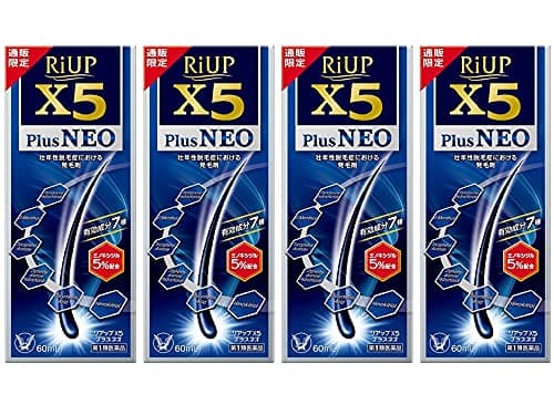 【第1類医薬品】リアップX5プラスネオ(通販限定パッケージ) 60mL×4本入